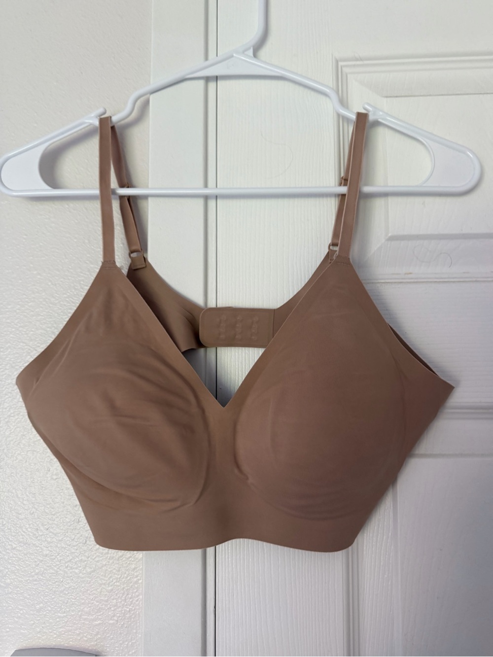 Eby nude wireless bra size large